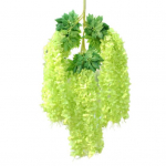 Simuleeritud Lilled Uksele Riputatav Korv Vanik Realistliku V&auml;limusega Elavad V&auml;rvid Pulmade Simulatsioon Viinapuu P&auml;rg Dekoratsioon valge