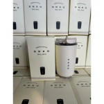 8oz roostevabast terasest vaakum reisikruus, lekkekindel ja isoleeritud kohvitass, joogitass, v&auml;li-, auto-, kontori isoleeritud tass 240ML valge