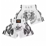 Tiigri Muay Thai Draakoni L&uuml;hikesed P&uuml;ksid Kickboxing Poks MMA UFC T&auml;toveeringukaitse Unisex Mehed Naised Laps Kiiresti Kuivav Tr&uuml;kiga Elastne K&otilde;rge V&ouml;&ouml;kohaga Treening 2XL