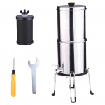 Vee filtreerimiss&uuml;steem 1 gallon roostevabast terasest t&ouml;&ouml;lauas&uuml;steem filtritega K8779A With Bracket