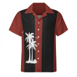 Hawaii s&auml;rk meestele, meeste vintage n&ouml;&ouml;pidega keeglis&auml;rgid l&uuml;hikeste varrukatega suvine rannas&auml;rk XXXL valge