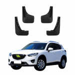 4 tk Autode porilauad Porikaitsekattekomplekt Porikaitsekattekomplekt &uuml;hilduv Mazda CX-5 2012 2013 2014 2015 2016 mudeliga MZ-04 must