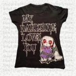 Y2K Retro V&uuml;rtsikas T&uuml;druk Harajuku Cannibal Corpse Jaapani Vintage T-s&auml;rk Small