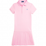Polo Ralph Lauren Kleit &Uuml;hev&auml;rviline Volditud Veniv V&otilde;rk Heleroosa Lastekleidid CWPODRSG3D20999 XL