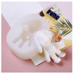 Armas Auto Aroomiteraapia Kips DIY Hajuti Kivi &Otilde;hu V&auml;ljalaskeava Kinnitus &Auml;mber J&auml;nku Kips Silikoonvorm Seebivorm Vaikvorm