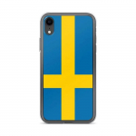 Coque T&eacute;lephone Drapeau Su&egrave;de &ndash; iPhone XR