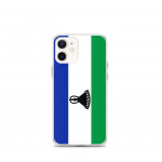 Coque T&eacute;lephone Drapeau Lesotho &ndash; iPhone 12 mini