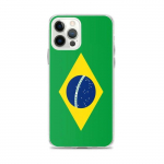 Coque T&eacute;lephone Drapeau Br&eacute;sil &ndash; iPhone 12 Pro Max