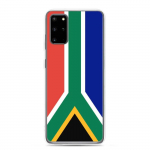Coque T&eacute;l&eacute;phone &ndash; Samsung &ndash; Galaxy S20 Ultra &ndash; Drapeau Afrique du Sud &ndash; Souple &ndash; mitmev&auml;rviline