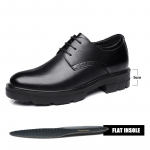 K&otilde;rgendusega 8/10CM Meeste Platvormiga K&otilde;rge Kontsaga Kingad Mustad Kleidi Kingad Meestele Ametlikud Kontori Nahast Kingad Meestele Elegantne &Auml;ri Liftikingad 37