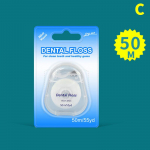 50M kaasaskantav hambaniit Care Picks hambapuhastusvahend koos &uuml;mbrisega Praktilised terviseh&uuml;gieenitarbed suuhooldusvahendid NO Bag