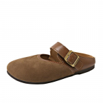 Vabaaja tossud meestele naistele kingad pahkluusaapad mood mugavus mokassiinid meeste naiste kingad 40 tumepruun v&auml;rv