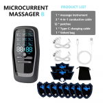 Elektriline impulssmassaažiseade TENS EMS Elektriline n&auml;rvi- ja lihasstimulaator Elektrostimulaator Madalsageduslik kehamassaažiseade Vormiv