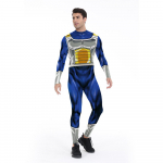 Meeste Jaapani Anime Halloweeni Cosplay Kost&uuml;&uuml;mid T&auml;iskasvanute Superkangelase S&otilde;dalase Samurai &Uuml;hes t&uuml;kis kombinesoon Karnevali Peo Kost&uuml;&uuml;m S