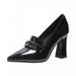 Naiste K&otilde;rge Kontsaga Kingad Stiilsed Terava Ninaga Paksude Kontsadega &Uuml;hed Kingad Naiste Slip-on Elegantne Kleit Kingad Kontori T&ouml;&ouml; Naiste Pumbad 34