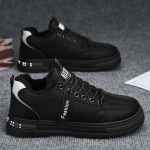 Vabaaja toss mehele Kulumiskindel Mood Hingav Trendikas K&otilde;igega sobiv Mugav V&auml;lisjalatsid Platvormtossud Kevad Peamine Uus 44 must