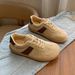 CRLAYDK 2024 Talv Uued Naiste Tossud Suede Mood Sport Madalad Kingad Maillard Lai Varvas Vabaaja Jalutamine Mugavad Tennis 37