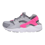 Nike Huarache Run GS Hyper Pink Laste tossud Hall Wolf-Grey Hyper-Pink-Valge 654280-006 36