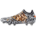 Puma Future Z 1.3 Teaser FG AG Valge Must Neoon-Tsitrus Meeste Tennised Ultra-Oranž 106785-01 42.5