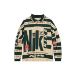 Nike x Cactus Plant Flea Market Pikkade varrukatega polo Naturaalne Meeste pealisr&otilde;ivad Kreemjas DA2592-397 S