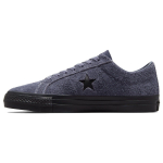 Converse One Star Pro Vintage Suede Madal Dark Moth Black Unisex Tossud Hall A04610C 35