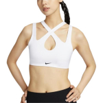 Nike madala intensiivsusega tugi kiiresti kuivav mugav spordirinnahoidja naiste aluspesu Valge FV6271-100 XL