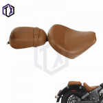 Indian Scout Muudetud Juhi- ja Kaass&otilde;itja Istmete Komplekt Rear seat cushion black