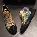 Mood Euroopa jaam mood strass litrid mood kingad uus v&otilde;rk punased kingad Zapatos Hombre A8 44 kuld
