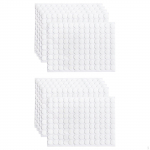 Furniture Pads 0.5 inch Diameter Protection Round High Performance White Cushioning Spacer EVA 10 Sheet
