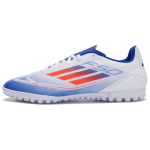 Adidas F50 Series Club Mugav TF (Kummist naastud) Kunstmuru Jalgpallisaapad Unisex Jalgpallisaapad Sinine Valge Oranž IF1348 41⅓