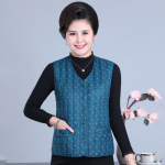 Talvine Uus Sulevest Ema Riietus Keskealised ja Eakad Pluss Rasv Suur Suurus Vest 6XL