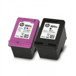 Pack de 2 Cartouches Compatibles HP 304 XL &ndash; Noir & Couleur pour Imprimantes HP DeskJet & Envy