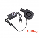 USA/EL pistik BBQ ventilaator &otilde;hupuhur 12V suur 110V 220V toitega ventilaator muudetava kiiruse regulaator grillimisvahend