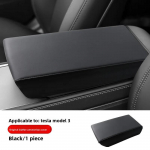Tesla 2017-2025 Model 3 Y K&auml;etoe Kaitsja Kasti Kate Nahk/Suede Keskkonsooli K&auml;etoe Kate Tarvikud