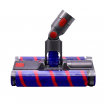 Kahe rulliga elektriline turbopiirdeotsik Dyson V7 V8 V10 V11 tolmuimejale LED-tuledega, asendusmopp p&otilde;randaotsiku osa