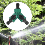 Garden Hose Splitter Adapter Easy to Install Replaces Y Shape Tap for Watering