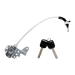 Vasakpoolse juhiukse luku silindri kaabli komplekt Crv Cr-V 2007-2011 jaoks 72185-Swa-A01