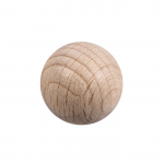Boule en bois &oslash; 30 mm Non-perc&eacute;e looduslik/roheline