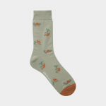 STUDIO SOCKSTOP SOX ISLAND CO Unisex laiskloomamustriga sokid S_240mm
