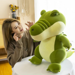 Kallistatav armas krokodill pl&uuml;&uuml;sis m&auml;nguasi t&auml;idisega kohev multikas loomanukk t&uuml;druks&otilde;bra magamispadi beebile lapsele s&uuml;nnip&auml;evakingitus 37cm