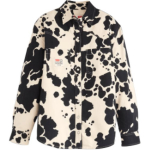 Levis X Toy Story koost&ouml;&ouml; FW25 Prantsuse vintage lehmamustriline pikkade varrukatega s&auml;rk Meeste s&auml;rgid 0034F0000 XS