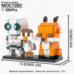 MOOXI Multikas Anime Tegelane Robot Loomad Mudel MOC Klotsid DIY Kokkupandavad Ehitusklotsid Figuur M&auml;nguasi Kollektsioon Dekoratsioon Kingitus