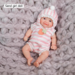 Armas 15cm t&auml;issilikoonist taass&uuml;ndinukk Vivienne Venitatav pehme nahk vasts&uuml;ndinu nukk Elav n&auml;oilme Simulatsioonikutsikad lastele J&otilde;ulukingitus girl doll