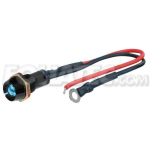 Lumi&egrave;res de commande &agrave; LED - ICE BLEU - Diam&egrave;tre 10 mm - Couleur Noir - Utilisation Int&eacute;rieure - &Eacute;lectrique valge