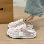 Moodne CRLAYDK Suvine Naiste Tald Mugavad Slip-On Muulid V&otilde;rk-Sussid Daamide Seljata K&uuml;ljelt libistatavad Loaferid Jalutamiseks Vabaaja Korterid 35