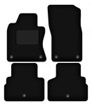 Dywaniki samochodowe welurowe czarne do: Infinity Q60 Coupe (2016-2022)