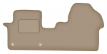 Dywaniki samochodowe prz&oacute;d do: Toyota ProAce II dostawczy (2016-) beżowe