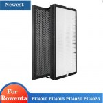 Asendusfilterkomplekt &uuml;hilduv Rowenta Intense Pure 4010 PU4015 PU4020 PU4025 &otilde;hupuhastajaga, osanumber XD6074U0 XD6075 as show