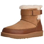 UGG Classic Novelty Lamba Nahast Soojad Mitmek&uuml;lgsed Vabaaja Lumesaapad Naiste saapad Pruun 1174575-CHE 38 brown