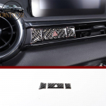 Soft carbon For Mazda MX-5 NC 2016-23 Car Center Control Dashboard Steering Wheel Door Armrest Decoration Sticker Accessories 4